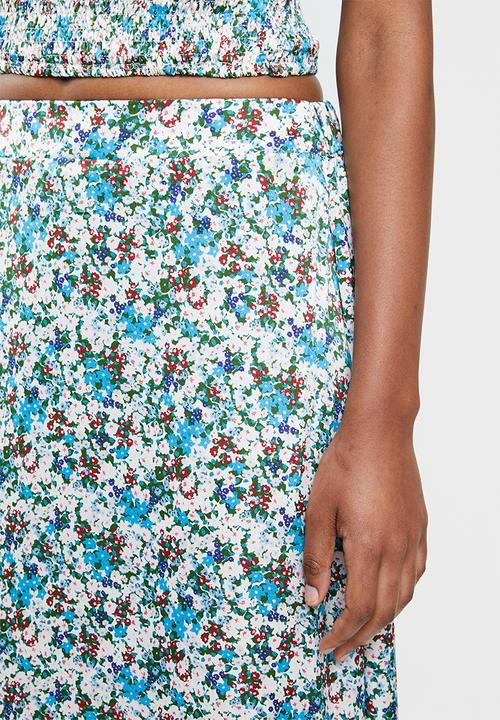 Glamorous - Co-ord ditsy skirt - multi
