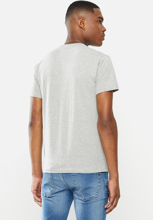 Lonsdale - 2 Pack V-neck tee - black & grey