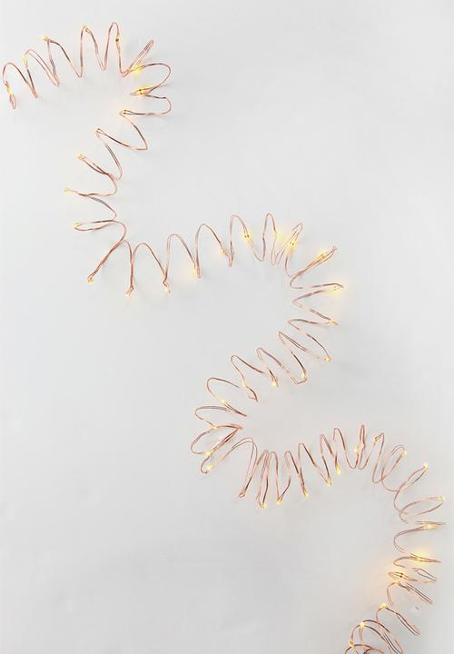 Typo - Twinkle lights 10m - copper
