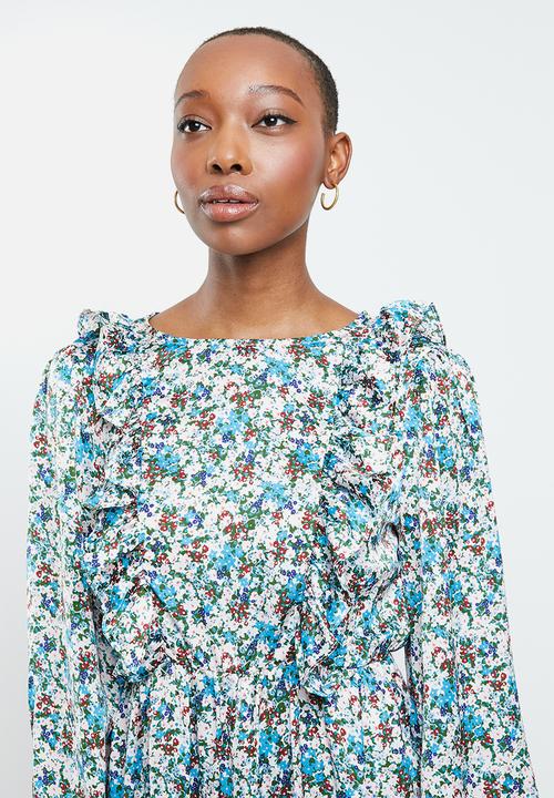 Glamorous - Floral tiered dress - multi