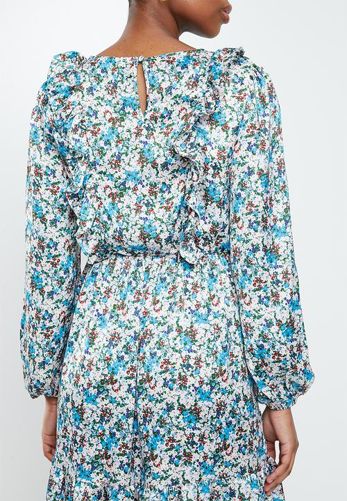 Glamorous - Floral tiered dress - multi