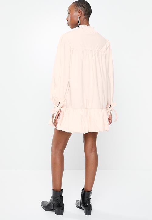 Glamorous - Pie crust tier dress - pink