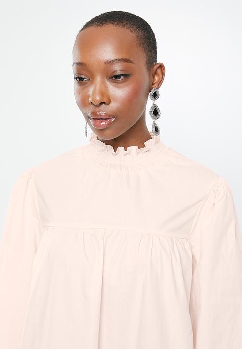 Glamorous - Pie crust tier dress - pink