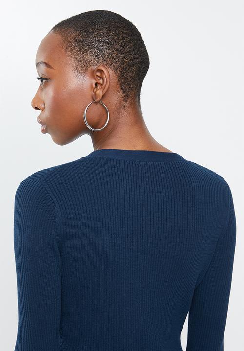 Glamorous - Button down dress - navy