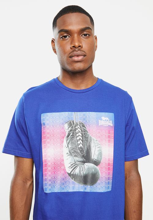 Lonsdale - The glove crew neck tee - blue 
