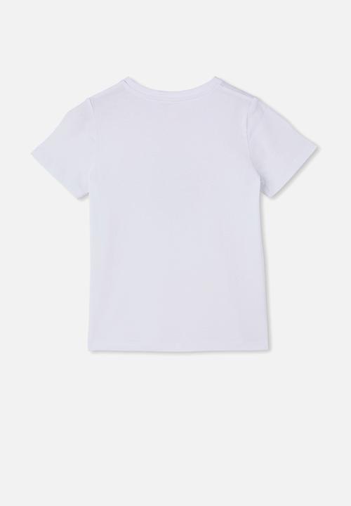 Cotton On - Stevie short sleeve embellished tee - white