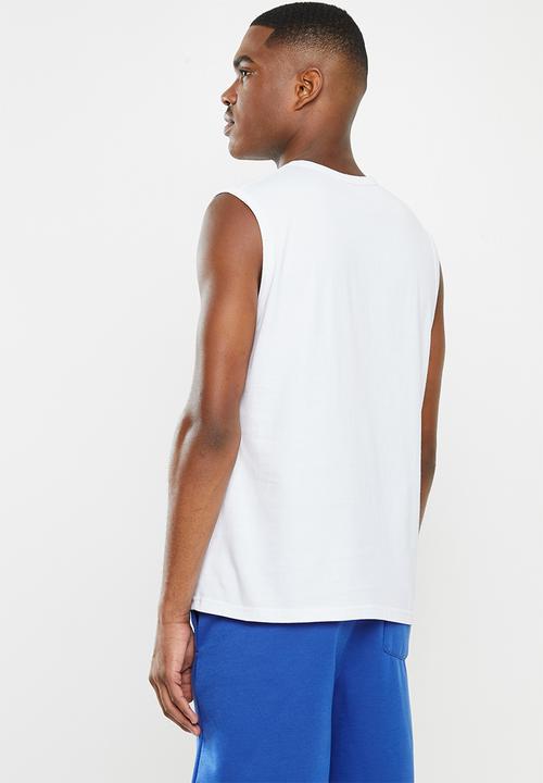 NBA - Golden state retro vest - white