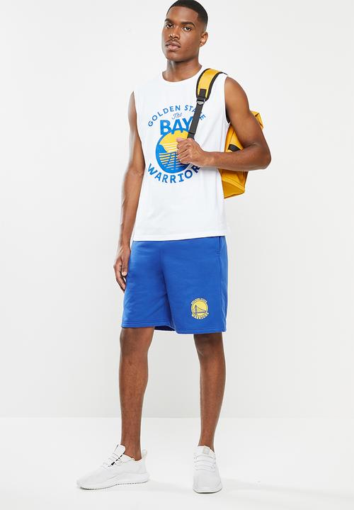 NBA - Golden state retro vest - white