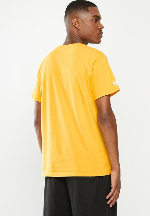 NBA - Icon lakers straight hem printed T-shirt - yellow