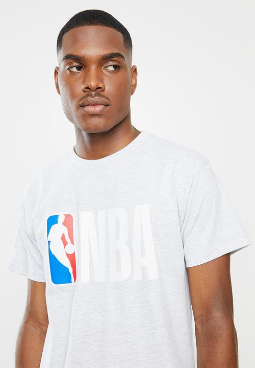 NBA - Nba straight hem printed T-shirt - grey