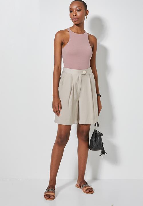 Superbalist - Crepe cutaway top - lilac
