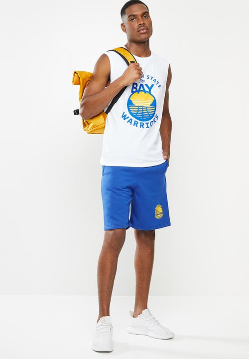 NBA - Warriors b/ball retro shorts - blue