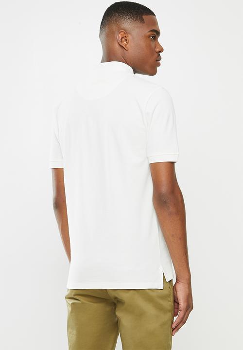 POLO - Pjc eric collarless golfer - off white