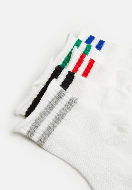 Pop Candy - 5 pack socks - white