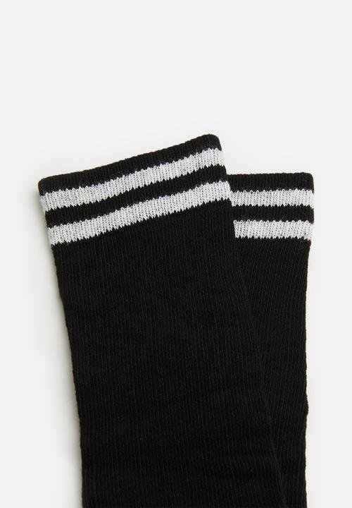 Pop Candy - Sport socks - black & white