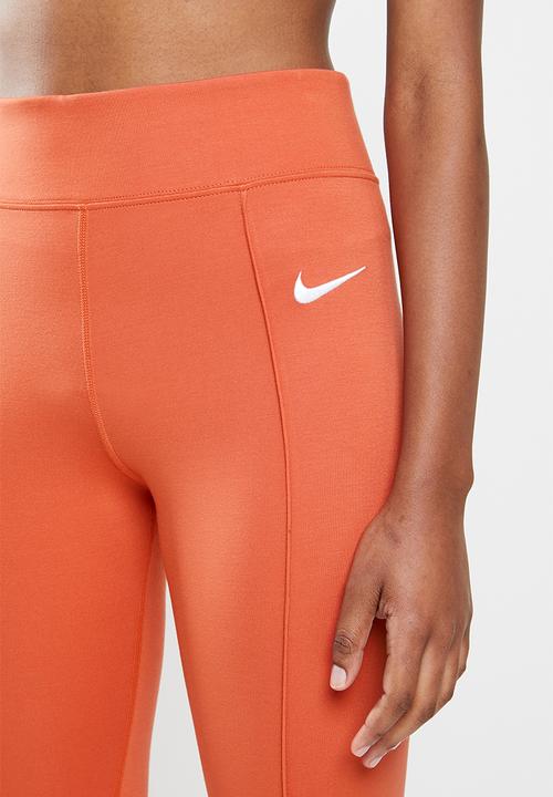 Nike - Nws legasee zip legging - orange