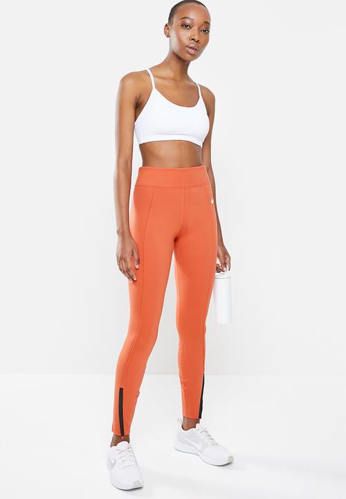 Nike - Nws legasee zip legging - orange