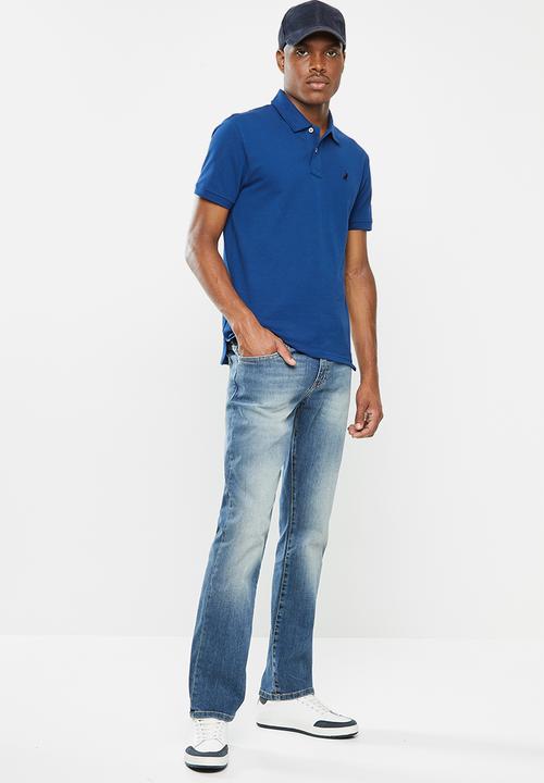 POLO - Pjc lisbon straight leg eco denim - blue