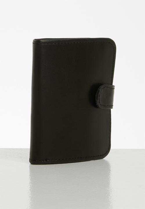Superbalist - Leather bifold wallet - black