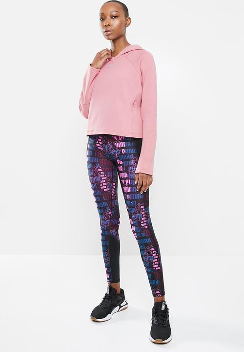 PUMA - Evostripes hoodie - pink
