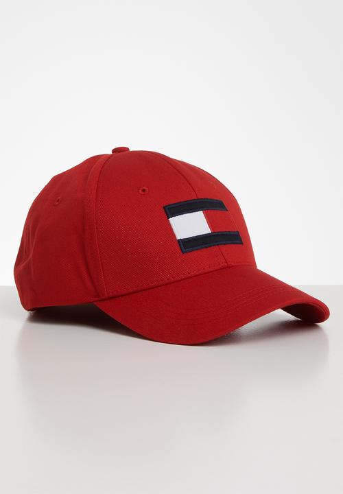 Tommy Hilfiger - Big flag cap - red