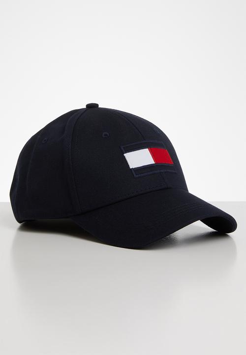 Tommy Hilfiger - Big flag cap - black