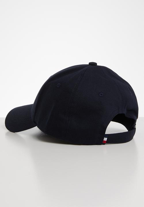 Tommy Hilfiger - Big flag cap - black