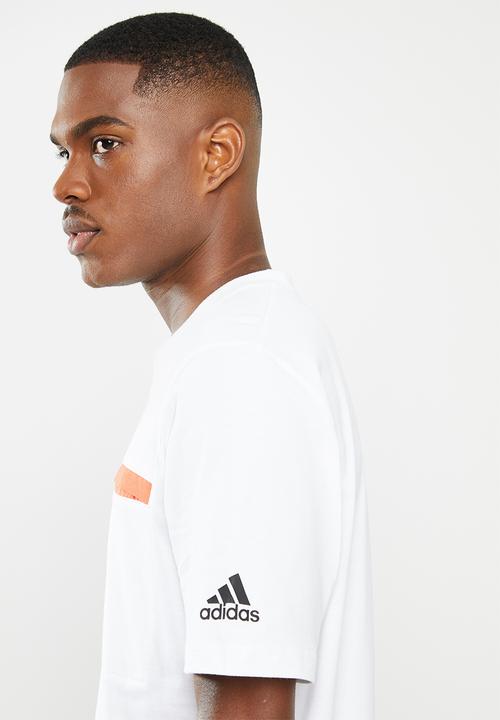 adidas Performance - At tee - white