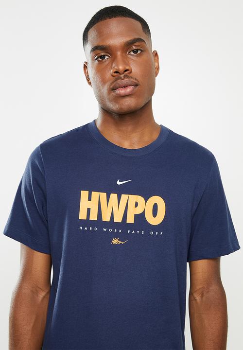 Nike - M nk dfc tee mf hwpo - navy
