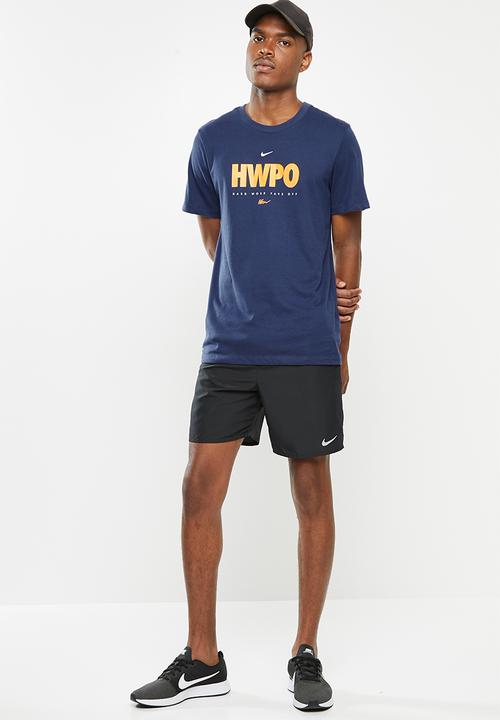 Nike - M nk dfc tee mf hwpo - navy