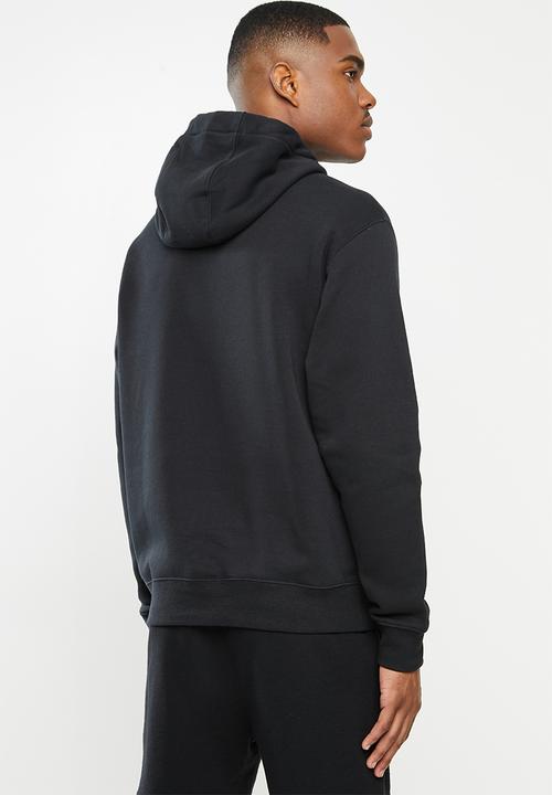 Nike - M nsw club hoodie po bb - black