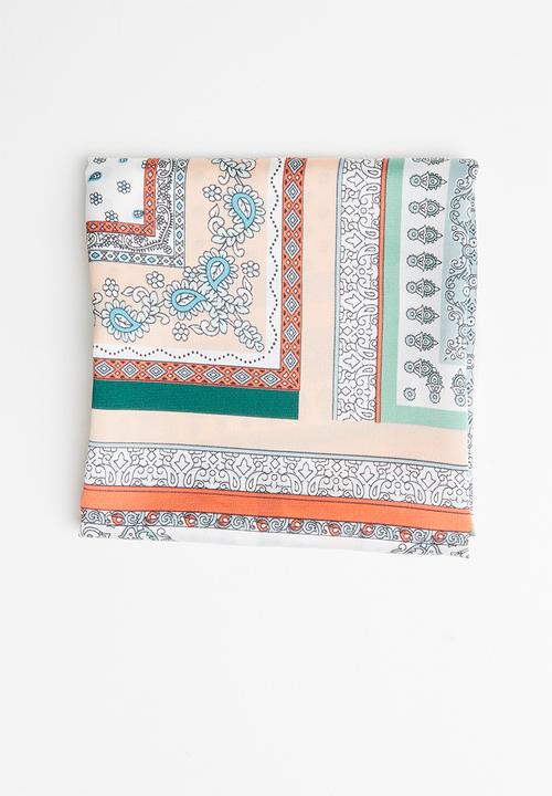 Superbalist - Graphic print neckerchief - multi 