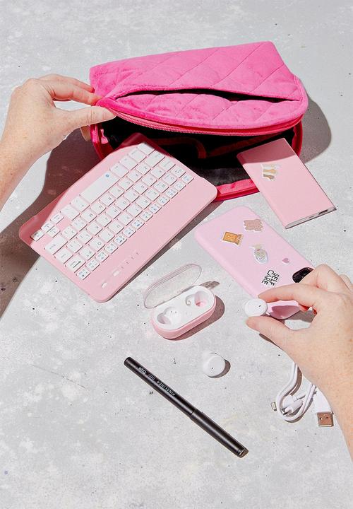 Typo - Wireless keyboard - plastic pink