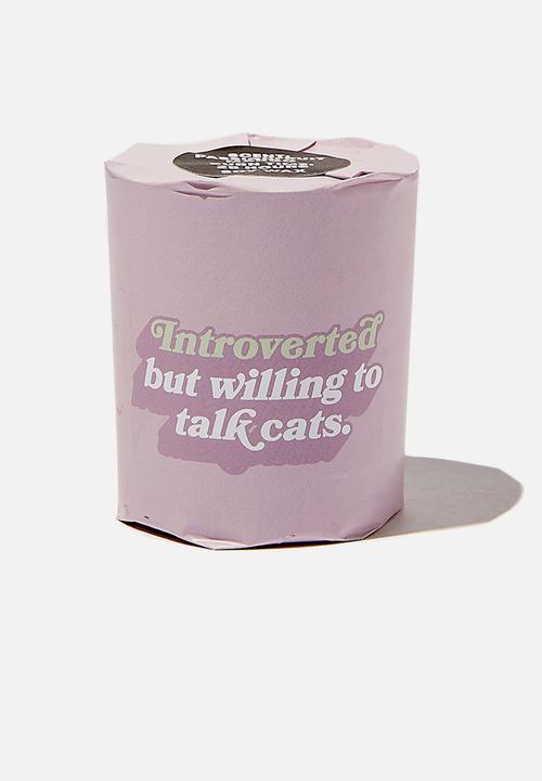 Typo - Talk to me candle small-introverted