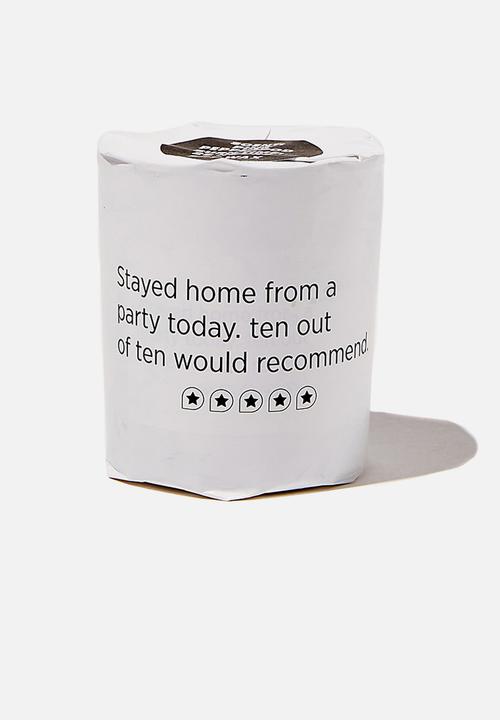 Typo - Talk to me candle small-staying home