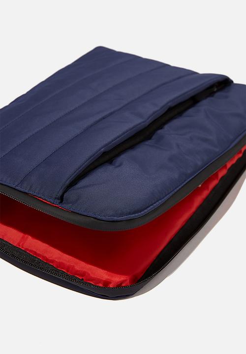 Typo - Utility 13 inch laptop case rn-navy & red