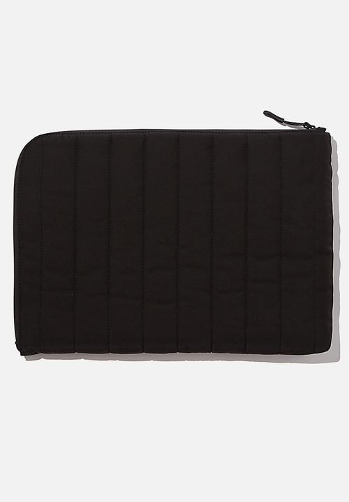 Typo - Utility 13 inch laptop case rn - black & grey