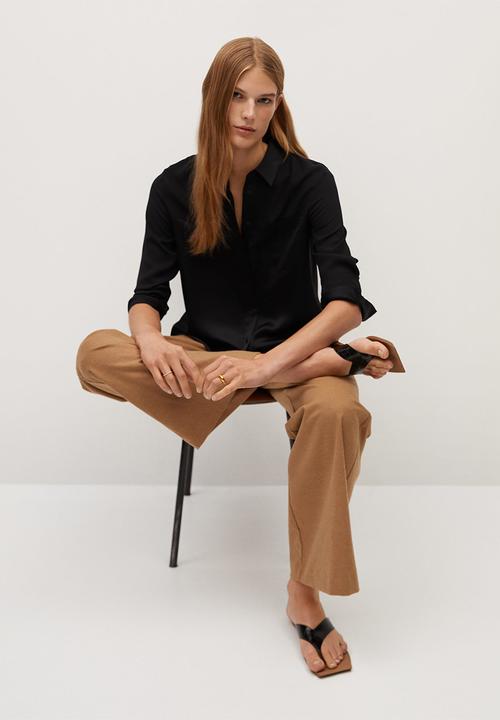 MANGO - Shirt bima - black