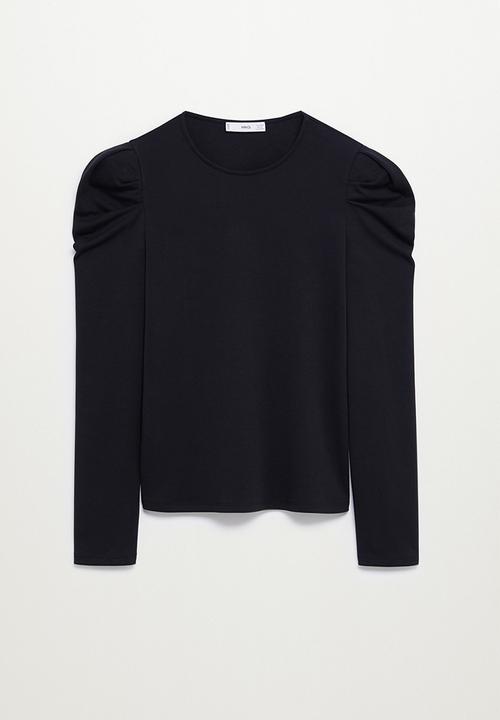 MANGO - T-shirt paloma - charcoal