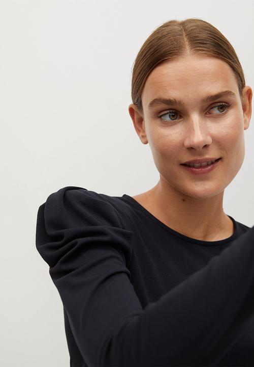MANGO - T-shirt paloma - charcoal