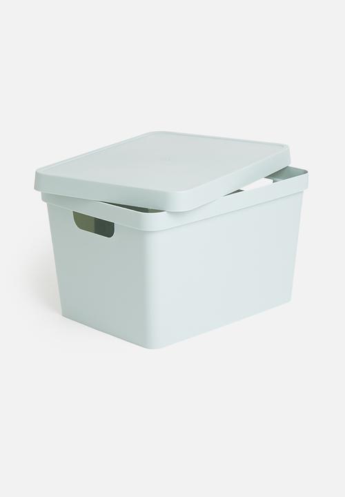 Storage Solutions - Storage box with lid - blue