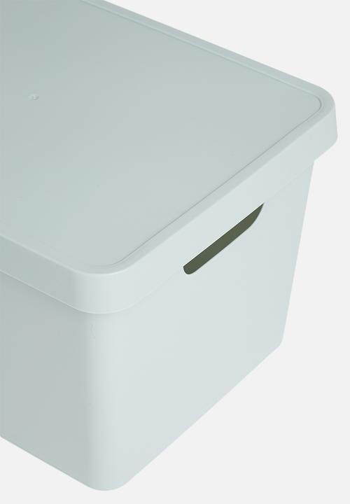 Storage Solutions - Storage box with lid - blue