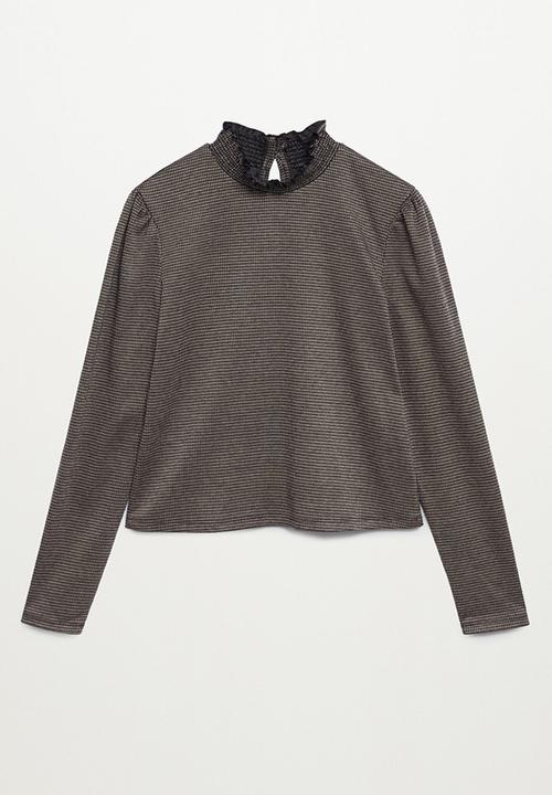 MANGO - Blouse Angelo - brown multi