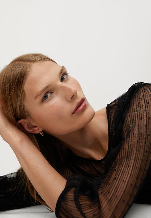 MANGO - Maura blouse - black