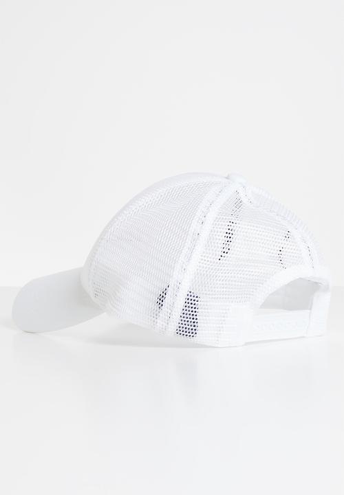 Tommy Hilfiger - Tjm trucker flag cap - white