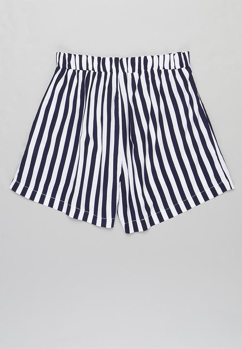 Pop Candy - Younger girls banded shorts - multi