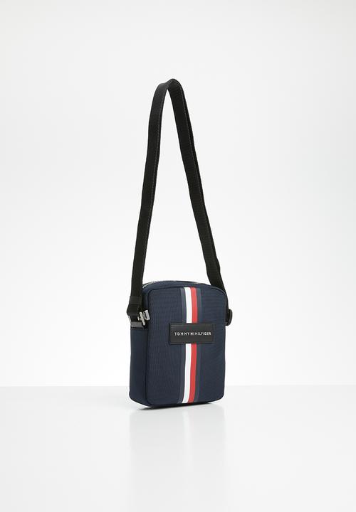 Tommy Hilfiger - Uptown nylon mini reporter - navy & black