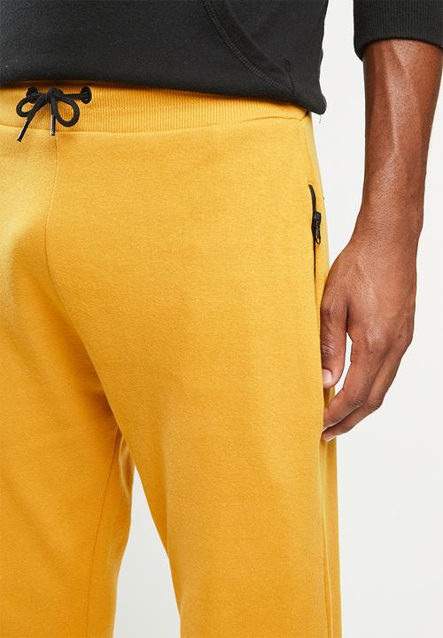 STYLE REPUBLIC - Slim sweatpant - mustard