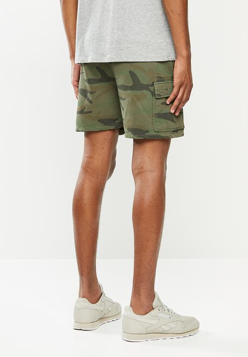 STYLE REPUBLIC - Cargo sweatshort - camo