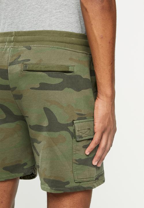 STYLE REPUBLIC - Cargo sweatshort - camo